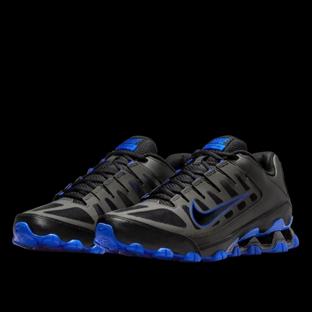 Nike Reax 8 TR Running Mens Black Racer Blue